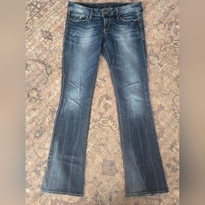 Express Distressed Jeans Size 6r